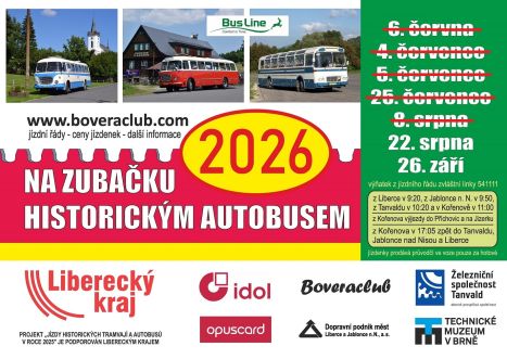 14 bus 2026 Zubacka BUS plakat