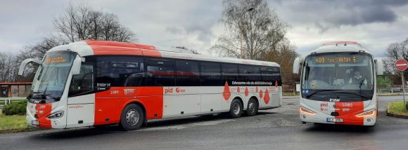 BUS-linka 400 - banner 2xScania - web