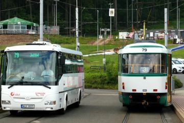 BUS-TRAM Horní Hanychov WEB