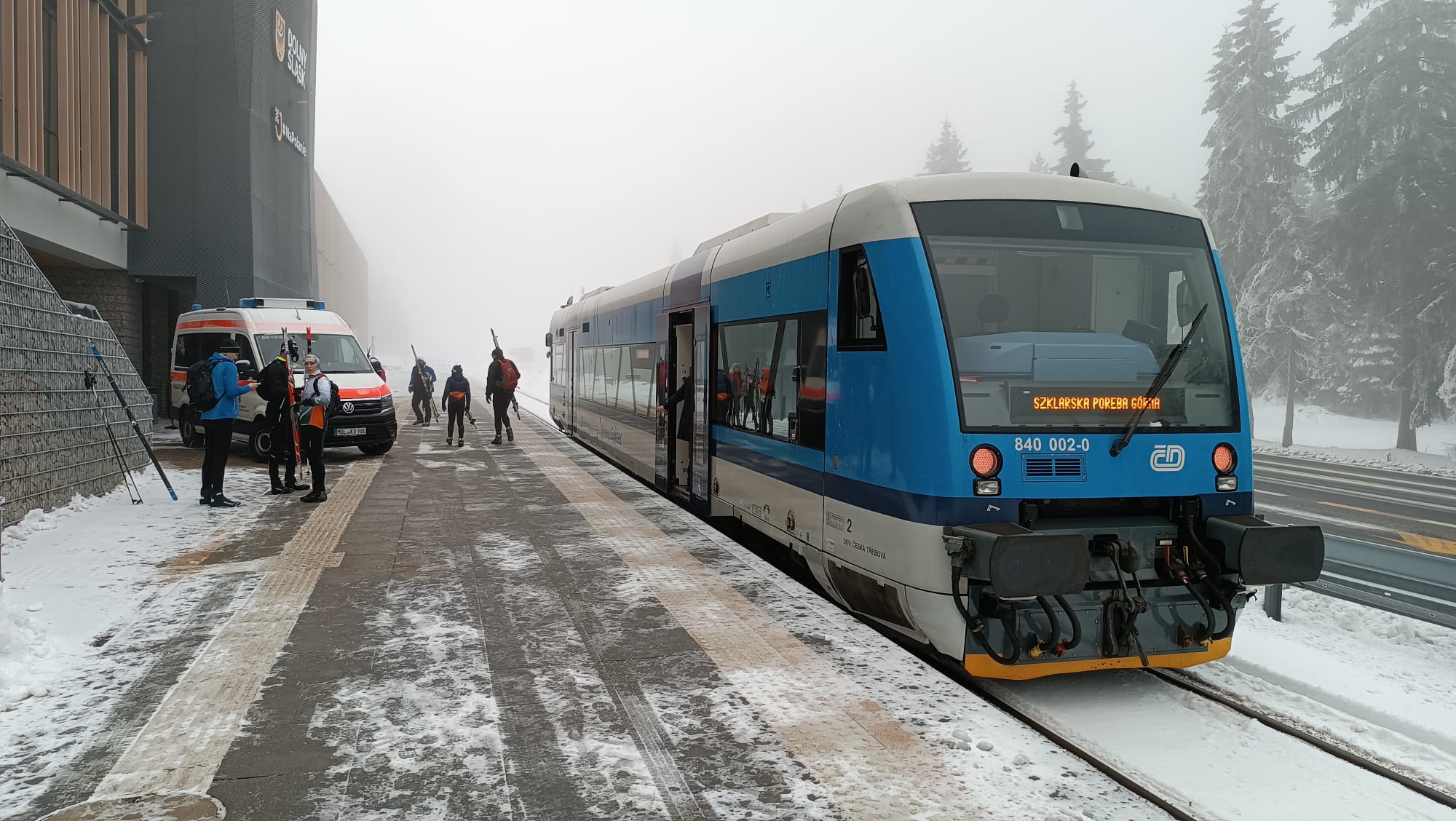 Szklarska Poręba Jakuszyce vlakem linky L1