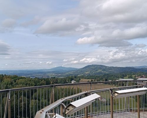 Podzimní výhledy z K 70 v Lomnici nad Popelkou 