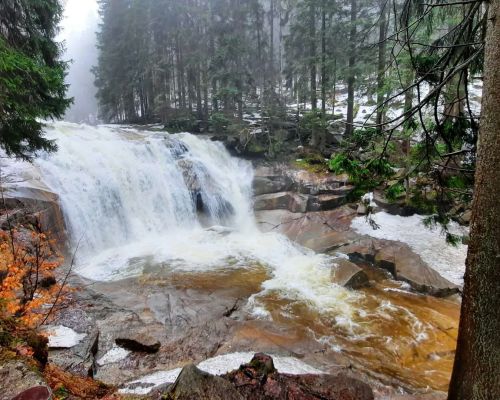Mumlavský vodopád a Rokytnice nad Jizerou