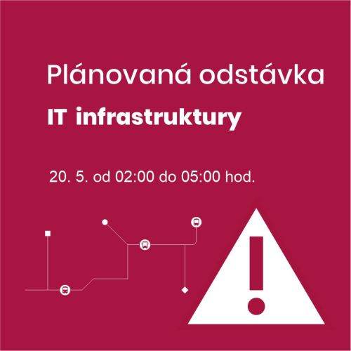 Plánovaná údržba IT infrastruktury