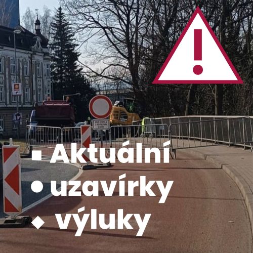 Aktuální uzavírky  výluky