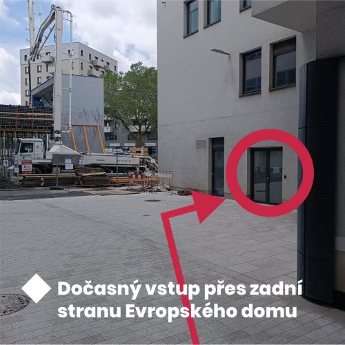 Dočasná změna vstupu do Zákaznického centra IDOL/Opuscard