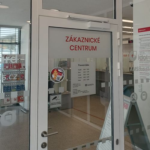 Korid 20,let Zákaznické centrum