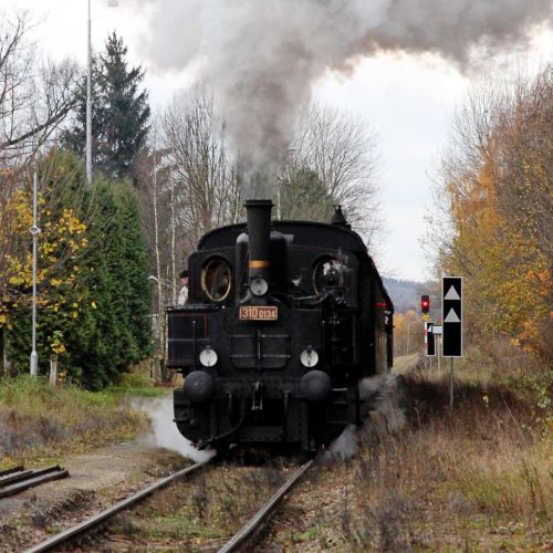České dráhy slaví 150 let trati Liberec–Černousy