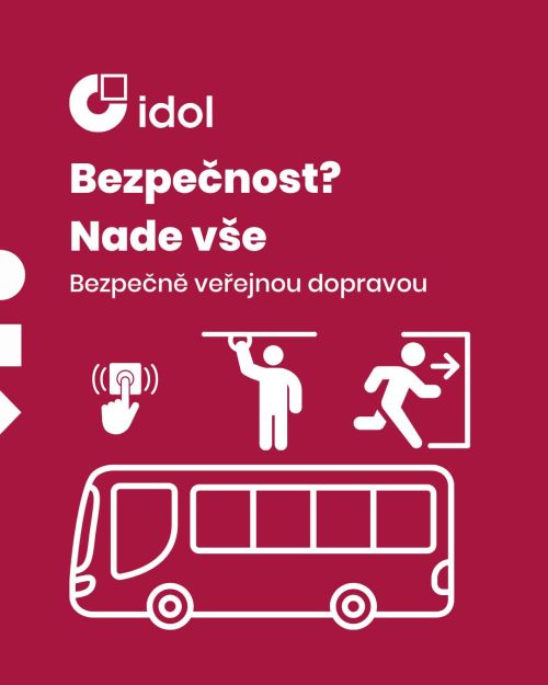 Vždy připraven. Cestujeme ohleduplně veřejnou dopravou.