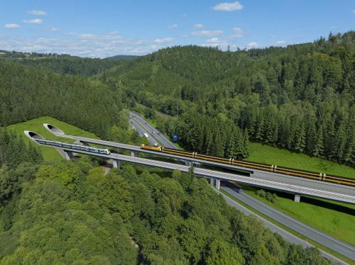 Nová železnice Liberec - Praha