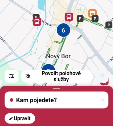 Idolka vyhledání polohy 