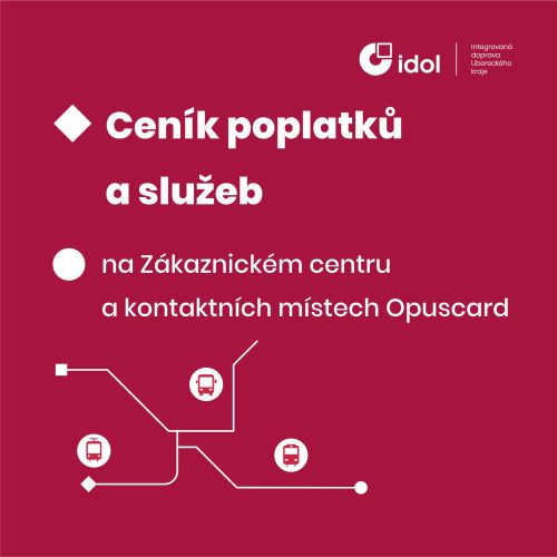 Od 1. 1. 2024 změny poplatků na Zákaznickém centru a kontaktních místech IDOL